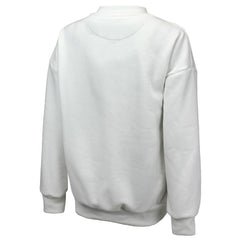 NBA - Indiana Pacers Majestic Threads Women's Classic Tri-Blend Pullover Sweatshirt - White