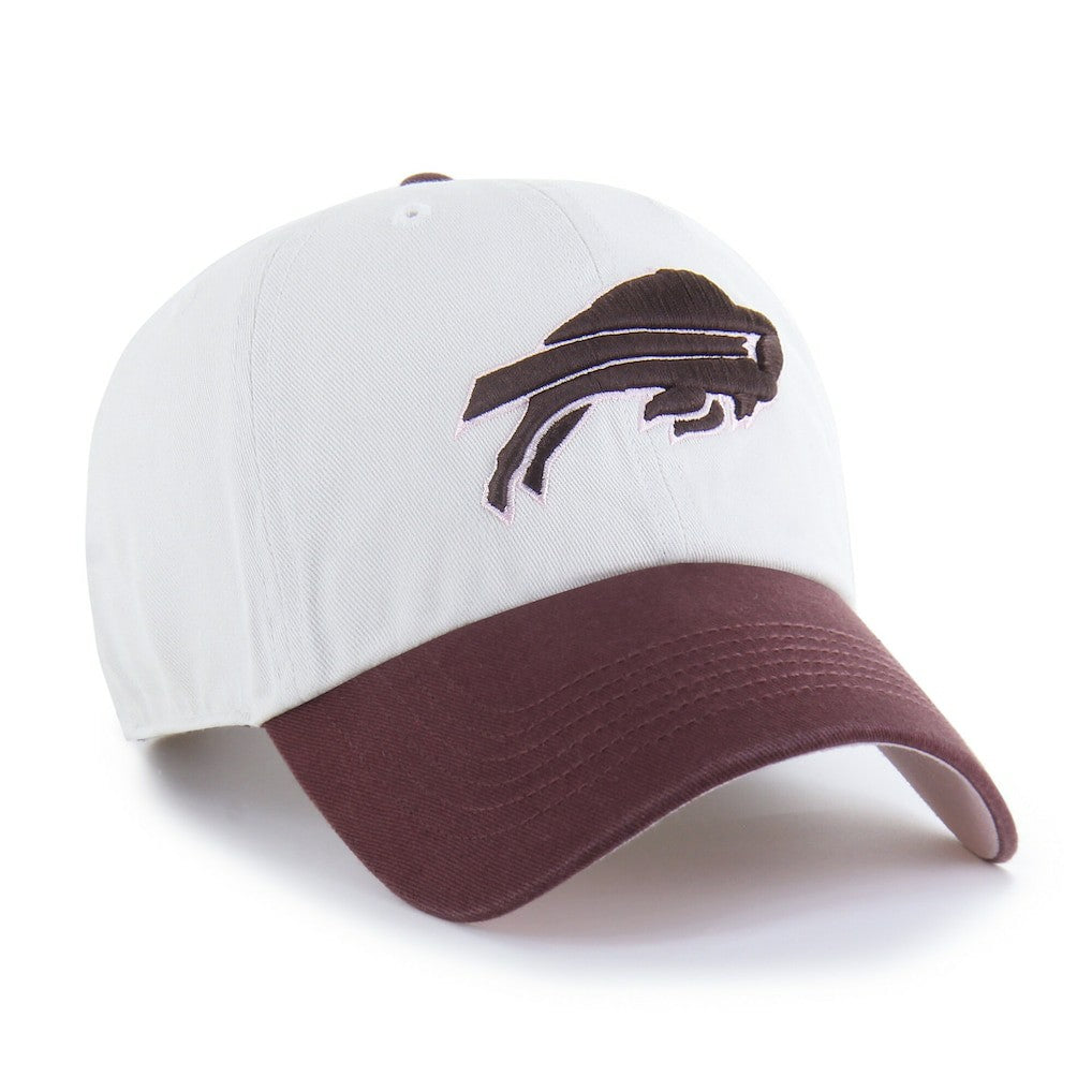Buffalo Bills '47 Unisex Love Letter Clean Up Adjustable Hat Stone/Burgundy - 47 brand