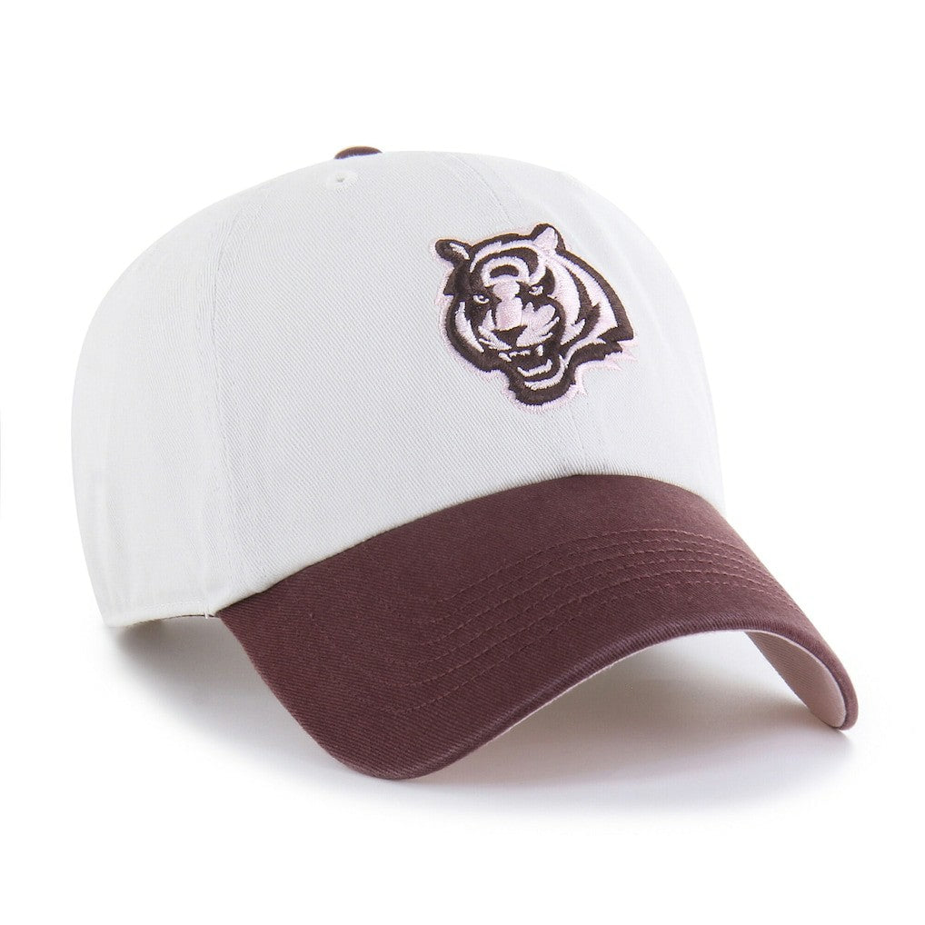 Cincinnati Bengals '47 Unisex Love Letter Clean Up Adjustable Hat Stone/Burgundy - 47 brand