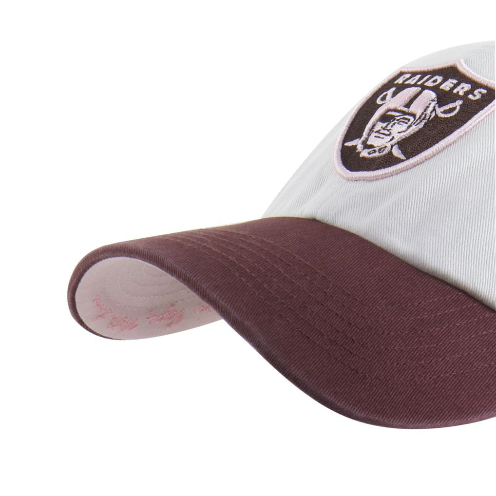Las Vegas Raiders '47 Unisex Love Letter Clean Up Adjustable Hat Stone/Burgundy - 47 brand