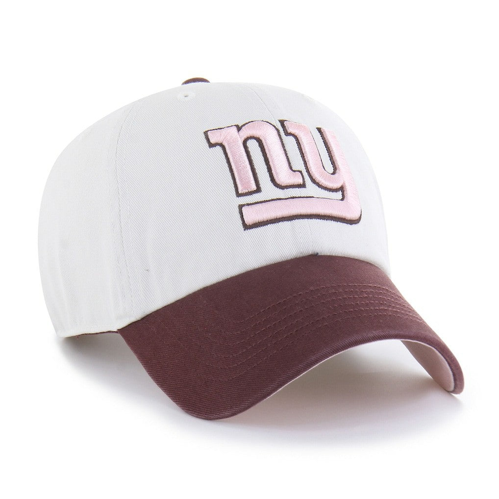 New York Giants '47 Unisex Love Letter Clean Up Adjustable Hat Stone/Burgundy - 47 brand