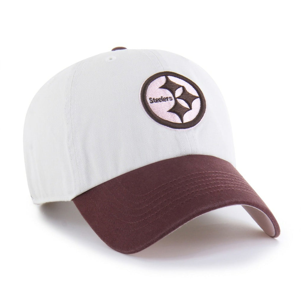 Pittsburgh Steelers '47 Unisex Love Letter Clean Up Adjustable Hat Stone/Burgundy - 47 brand