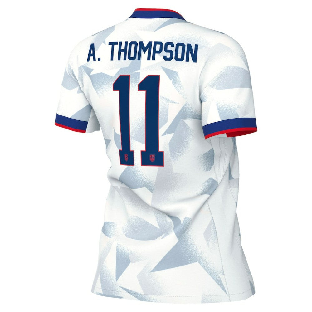 Nike Alyssa Thompson USWNT Women's 2025 Home Replica Player Jerseys - White