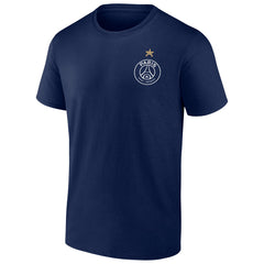 Paris Saint-Germain 2025 Champions League Winners Eiffel Star T-Shirts - Navy