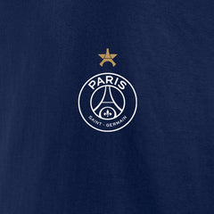 Paris Saint-Germain 2025 Champions League Winners Eiffel Star T-Shirts - Navy