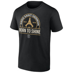 Paris Saint-Germain 2025 Champions League Winners Signature Roster T-Shirts - Black