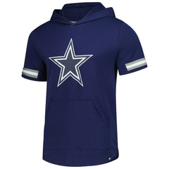 Dallas Cowboys Optimal Play Short Sleeve Hooded T-Shirt Navy - Fanatics