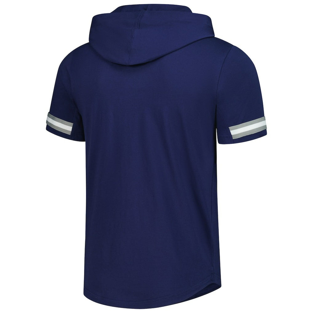 Dallas Cowboys Optimal Play Short Sleeve Hooded T-Shirt Navy - Fanatics