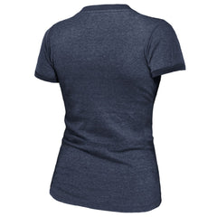 Florida Panthers - Majestic Threads Women's 2025 Stanley Cup Champions Tri-Blend Ringer T-Shirt Navy