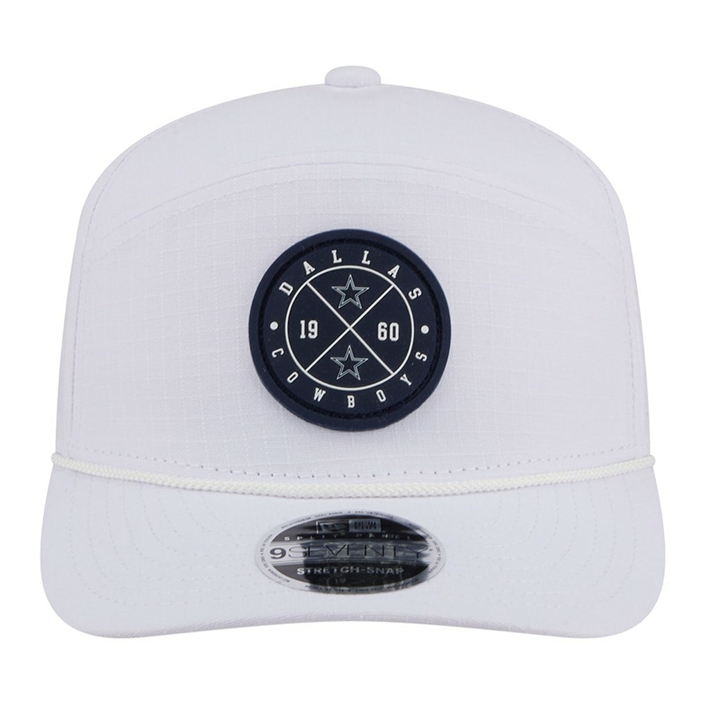 Dallas Cowboys New Era Quick Strike Split Panel 9SEVENTY Stretch-Snap Hat White - NFL