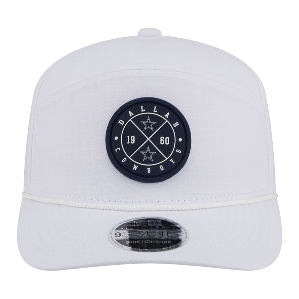 Dallas Cowboys New Era Quick Strike Split Panel 9SEVENTY Stretch-Snap Hat White - NFL