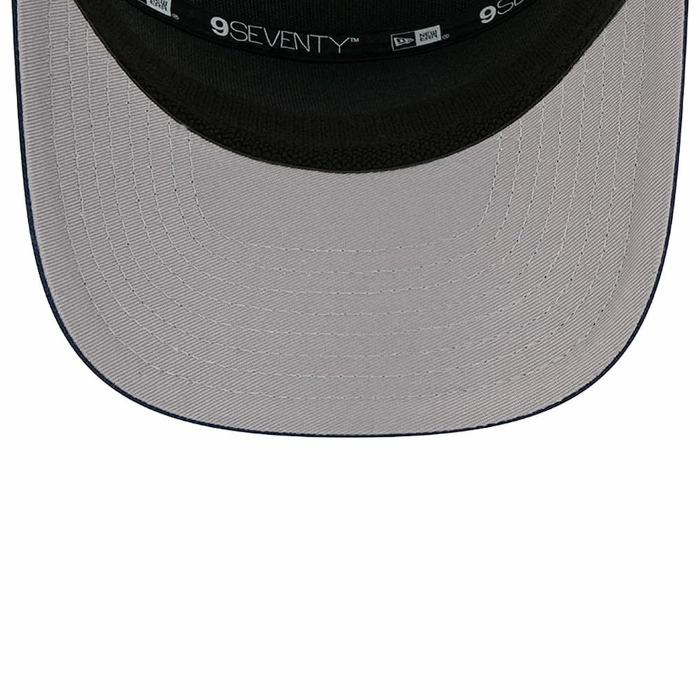 Dallas Cowboys New Era Quick Strike Split Panel 9SEVENTY Stretch-Snap Trucker Hat Navy - NFL