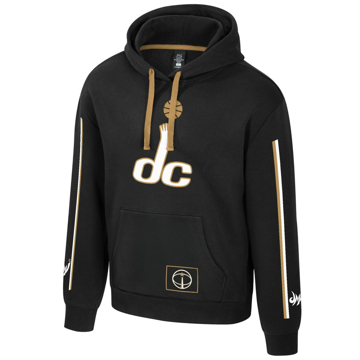 NBA - Washington Wizards Stadium Essentials Unisex 2025/26 City Edition City Star Hoodie - Black