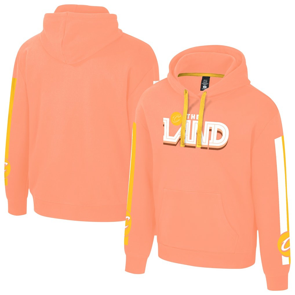 NBA - Cleveland Cavaliers Stadium Essentials Unisex 2025/26 City Edition City Star Hoodie - Orange