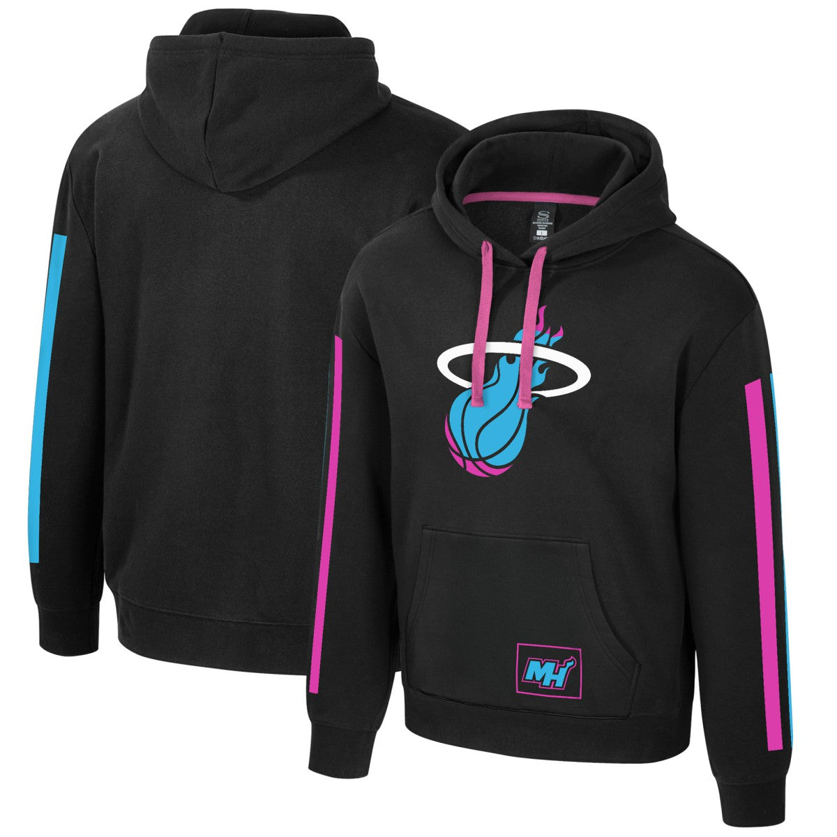 NBA - Miami Heat Stadium Essentials Unisex 2025/26 City Edition City Star Hoodie - Black