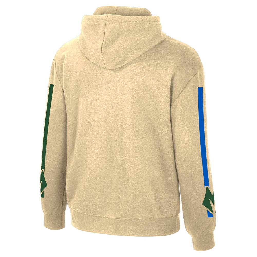 NBA - Milwaukee Bucks Stadium Essentials Unisex 2025/26 City Edition City Star Hoodie - Cream