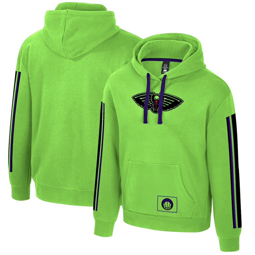 NBA - New Orleans Pelicans Stadium Essentials Unisex 2025/26 City Edition City Star Hoodie - Neon Green