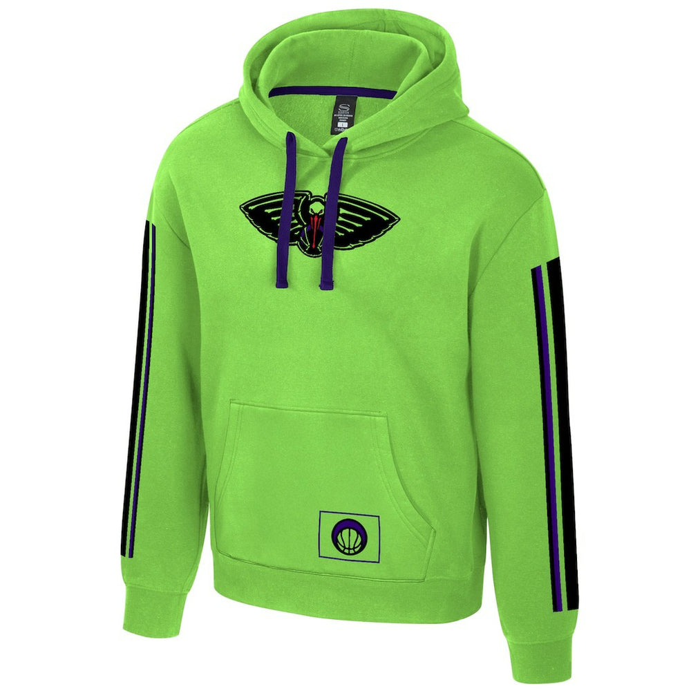 NBA - New Orleans Pelicans Stadium Essentials Unisex 2025/26 City Edition City Star Hoodie - Neon Green