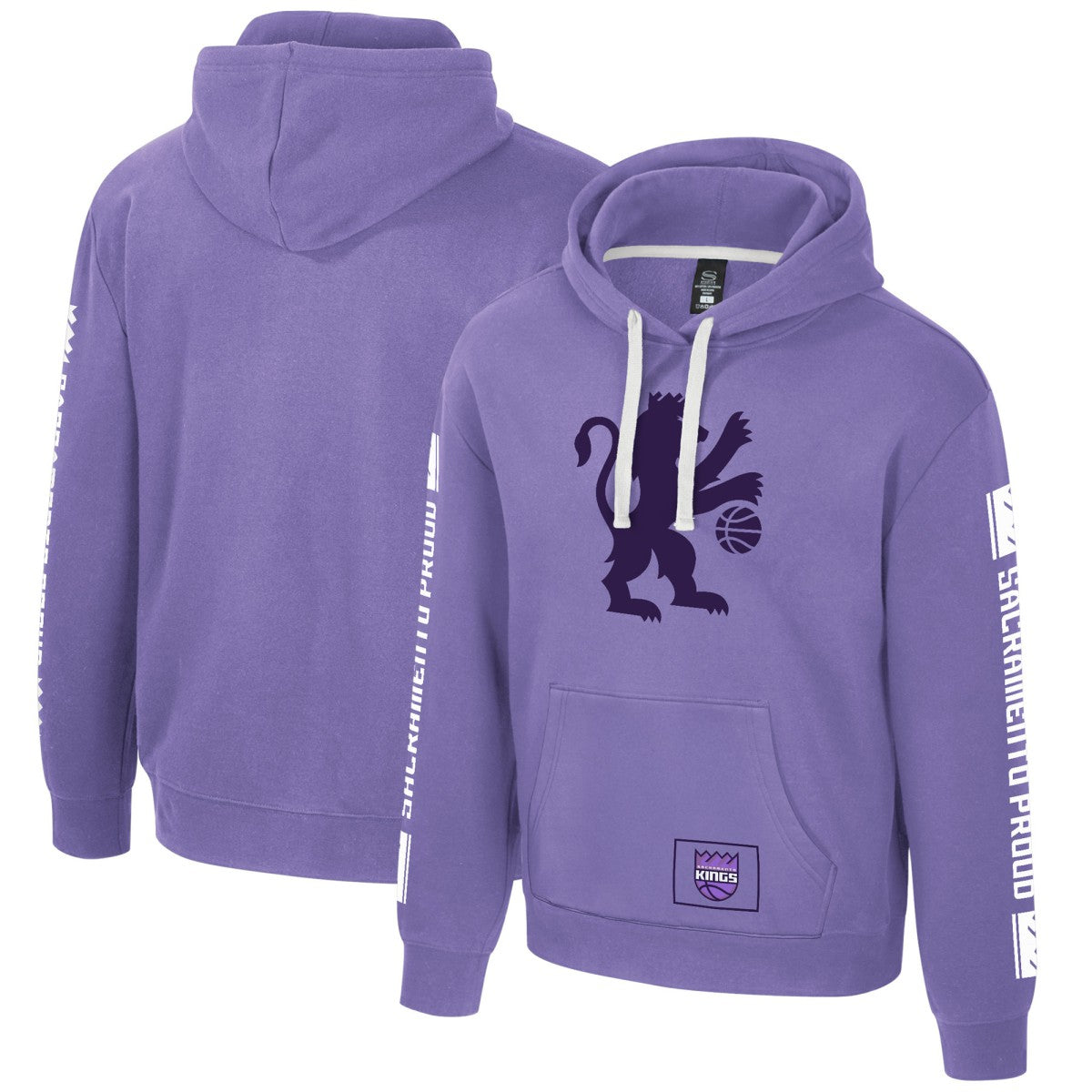 NBA - Sacramento Kings Stadium Essentials Unisex 2025/26 City Edition City Star Hoodie - Purple
