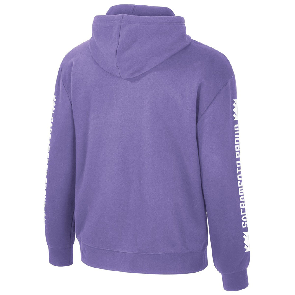 NBA - Sacramento Kings Stadium Essentials Unisex 2025/26 City Edition City Star Hoodie - Purple