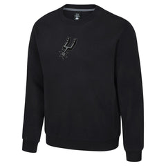 NBA - San Antonio Spurs Stadium Essentials Unisex Club Level Chenille Sweatshirt - Black
