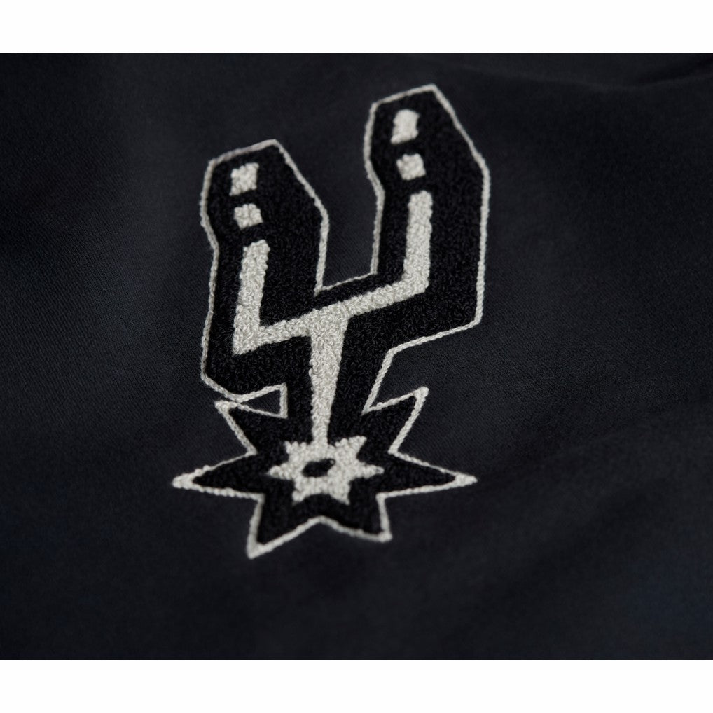 NBA - San Antonio Spurs Stadium Essentials Unisex Club Level Chenille Sweatshirt - Black