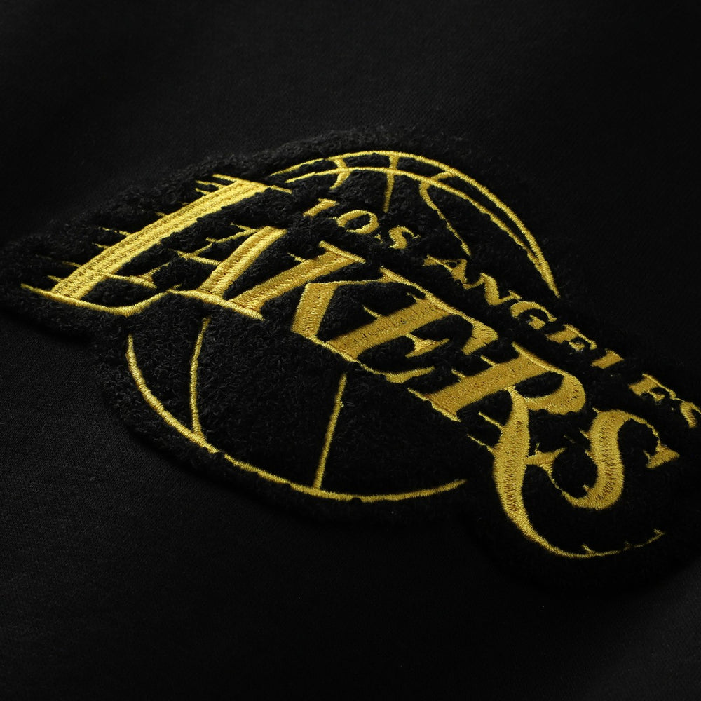 NBA - Los Angeles Lakers Stadium Essentials Unisex Club Level Chenille Sweatshirt - Black