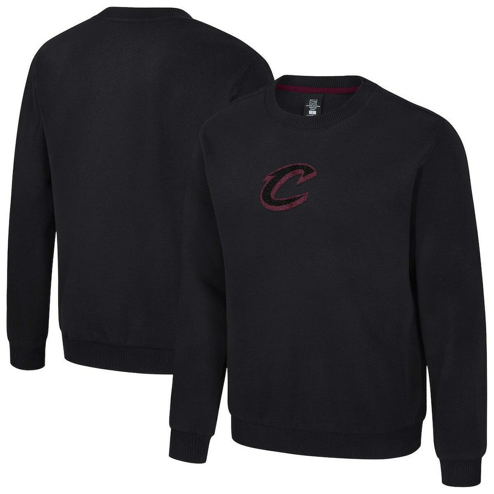 NBA - Cleveland Cavaliers Stadium Essentials Unisex Club Level Chenille Sweatshirt - Black