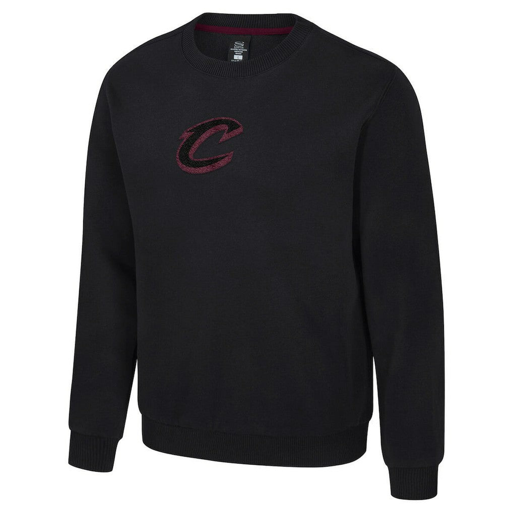 NBA - Cleveland Cavaliers Stadium Essentials Unisex Club Level Chenille Sweatshirt - Black