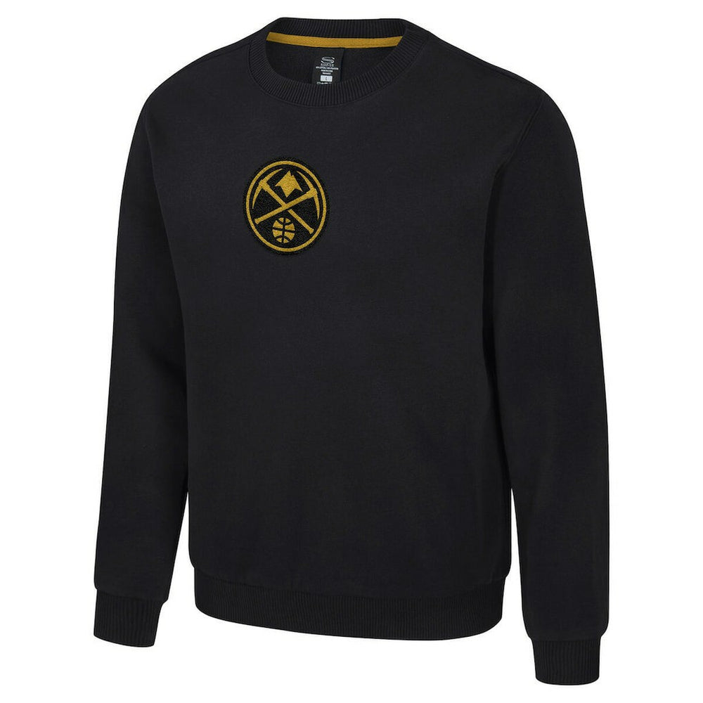 NBA - Denver Nuggets Stadium Essentials Unisex Club Level Chenille Sweatshirt - Black