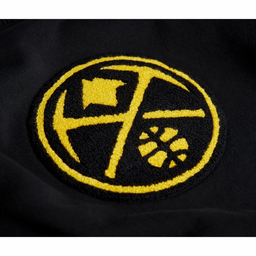 NBA - Denver Nuggets Stadium Essentials Unisex Club Level Chenille Sweatshirt - Black