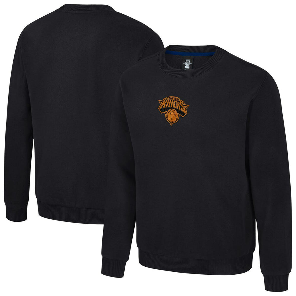 NBA - New York Knicks Stadium Essentials Unisex Club Level Chenille Sweatshirt - Black