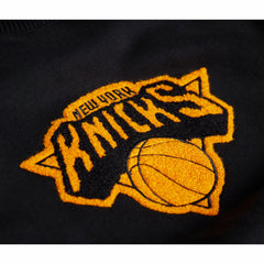 NBA - New York Knicks Stadium Essentials Unisex Club Level Chenille Sweatshirt - Black