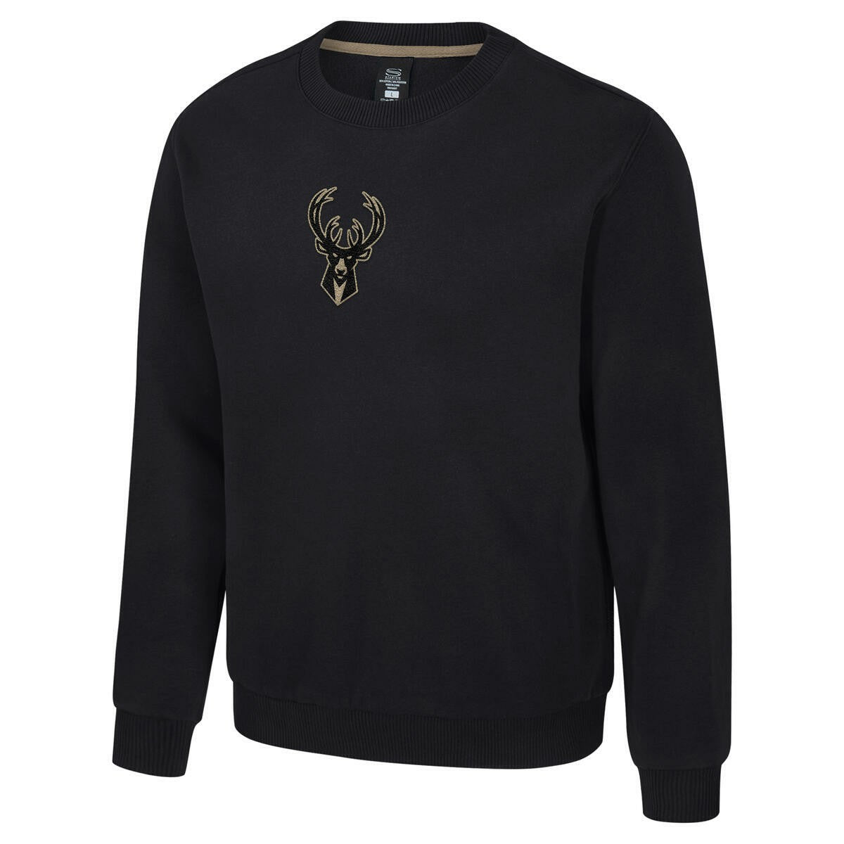 NBA - Milwaukee Bucks Stadium Essentials Unisex Club Level Chenille Sweatshirt - Black