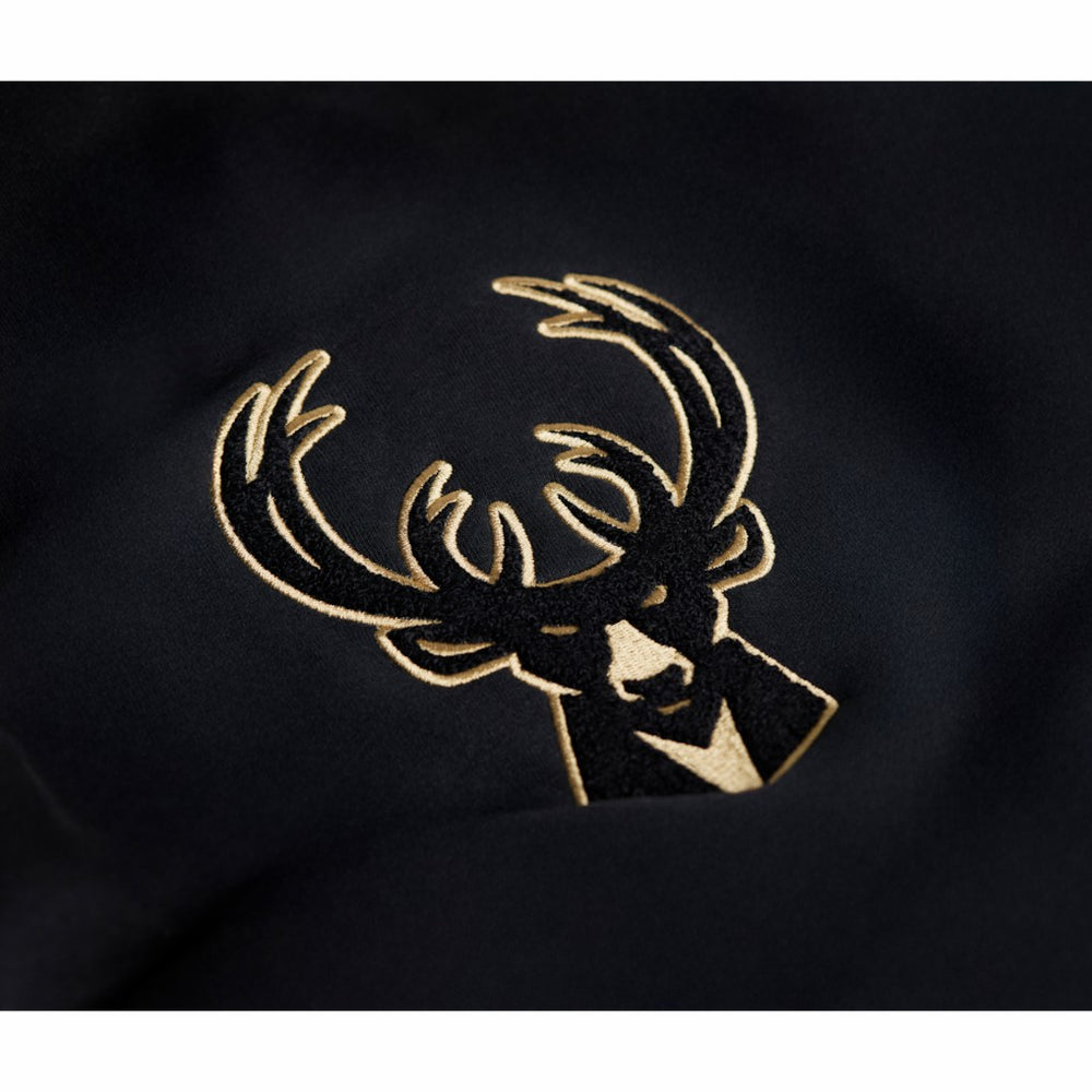 NBA - Milwaukee Bucks Stadium Essentials Unisex Club Level Chenille Sweatshirt - Black