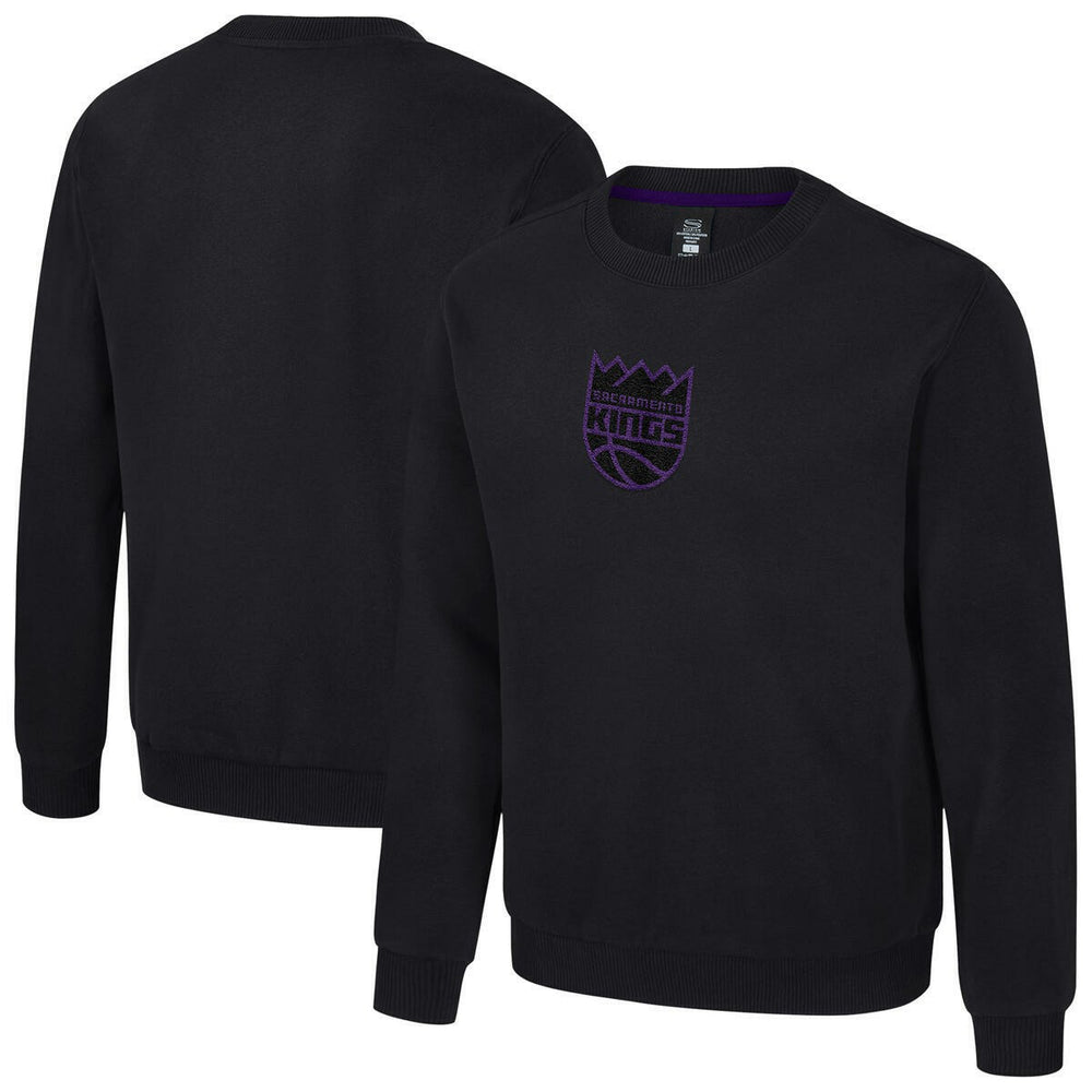 NBA - Sacramento Kings Stadium Essentials Unisex Club Level Chenille Sweatshirt - Black