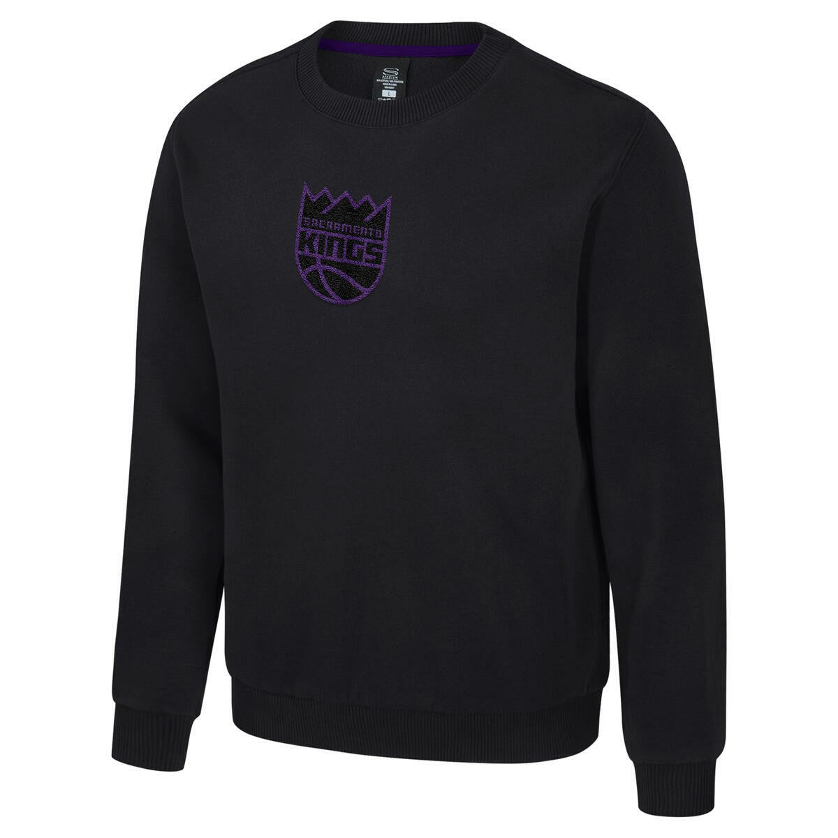 NBA - Sacramento Kings Stadium Essentials Unisex Club Level Chenille Sweatshirt - Black