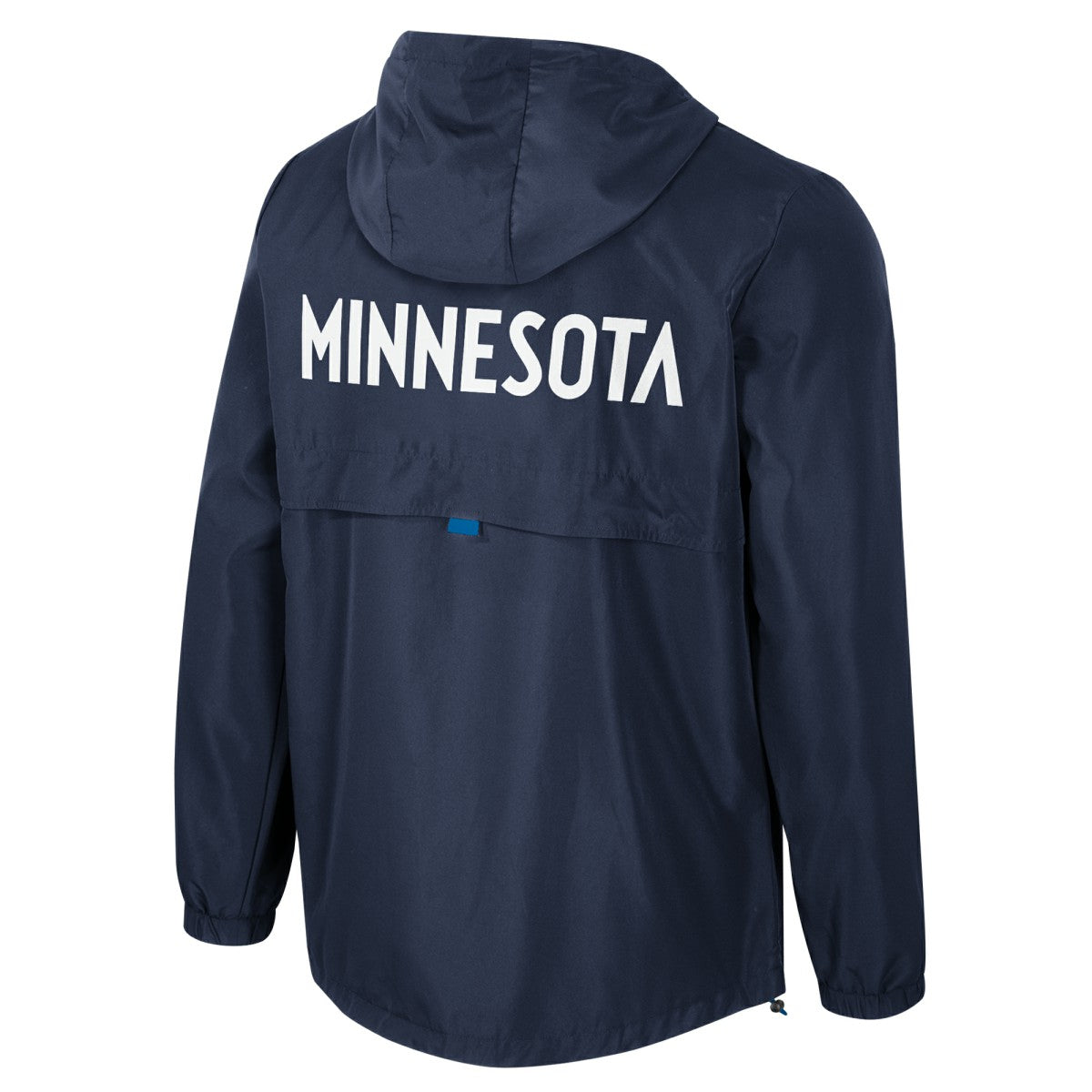 NBA - Minnesota Timberwolves Stadium Essentials Unisex Compete Quarter-Zip Hoodie Jacket - Navy