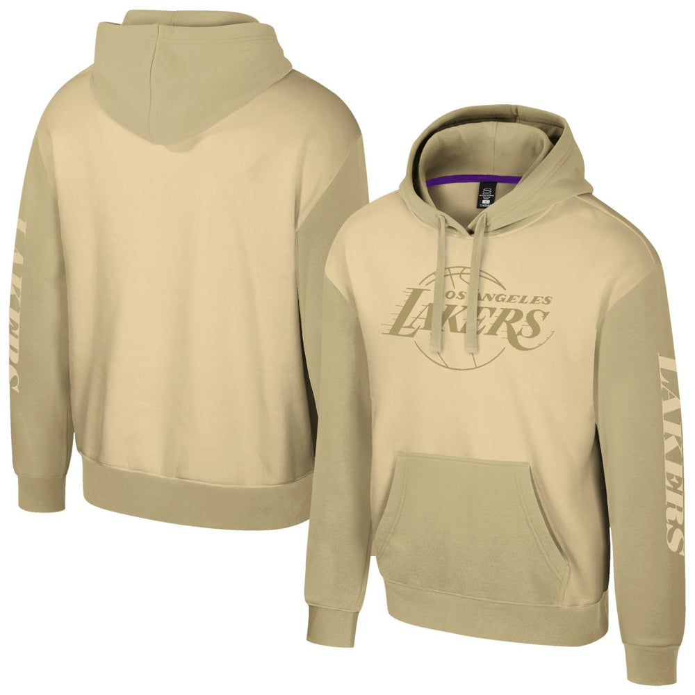 NBA - Los Angeles Lakers Stadium Essentials Unisex Rafters Burst Hoodie - Khaki