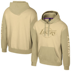 NBA - Los Angeles Lakers Stadium Essentials Unisex Rafters Burst Hoodie - Khaki
