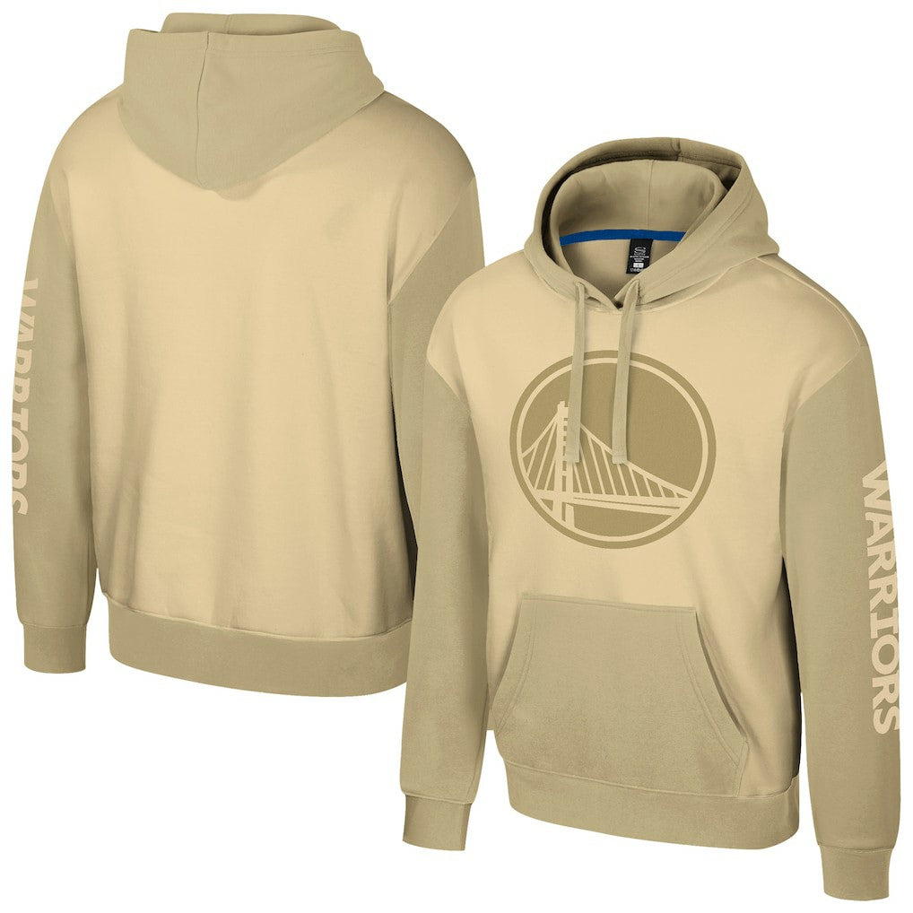 NBA - Golden State Warriors Stadium Essentials Unisex Rafters Burst Hoodie - Khaki