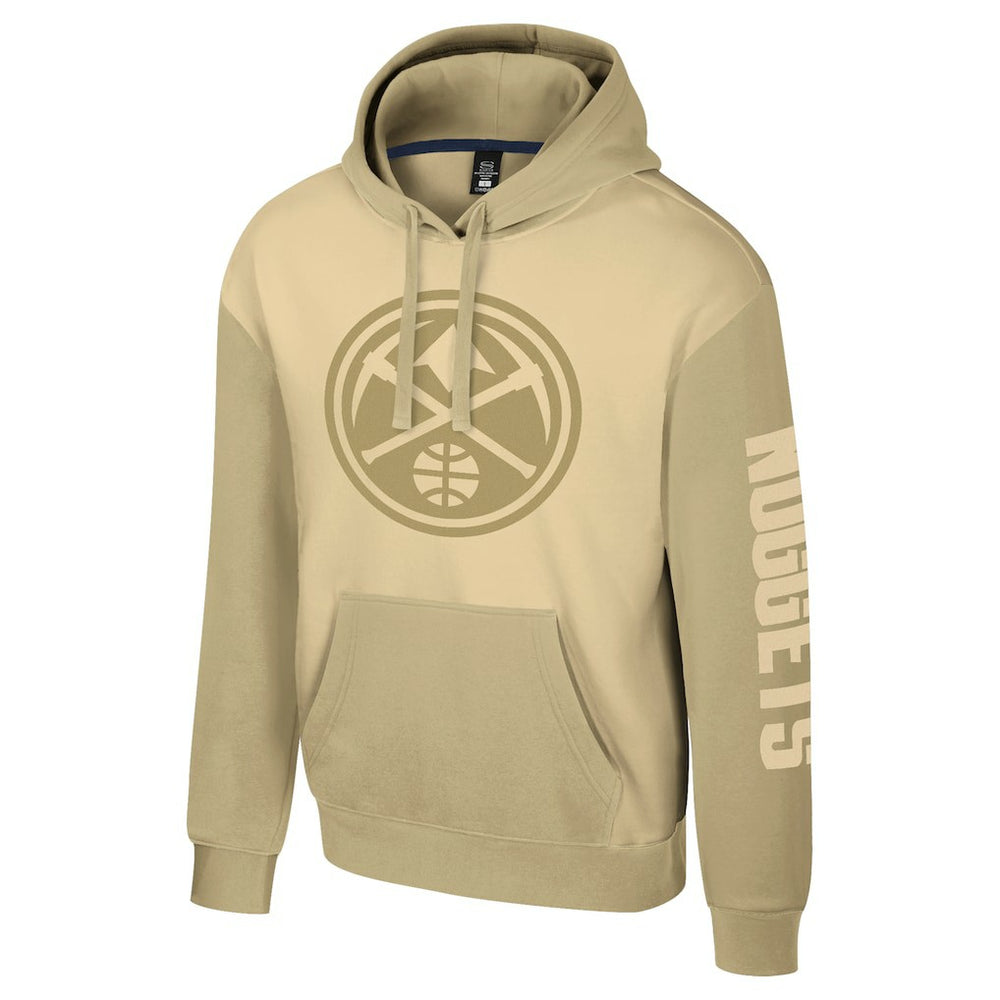 NBA - Denver Nuggets Stadium Essentials Unisex Rafters Burst Hoodie - Khaki
