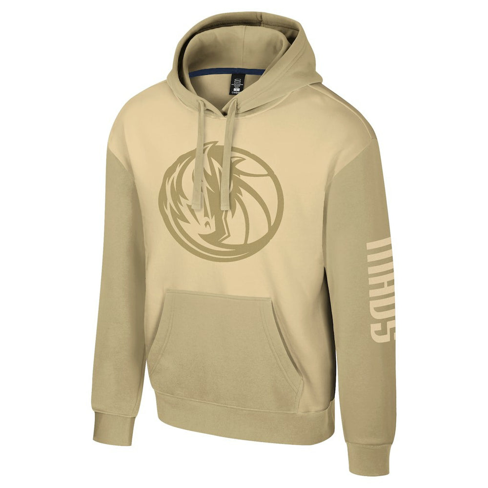 NBA - Dallas Mavericks Stadium Essentials Unisex Rafters Burst Hoodie - Khaki
