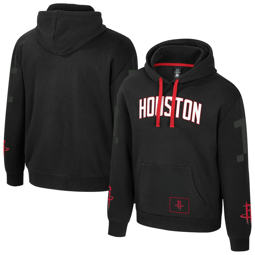NBA - Houston Rockets Stadium Essentials Unisex City Star Hoodie - Black