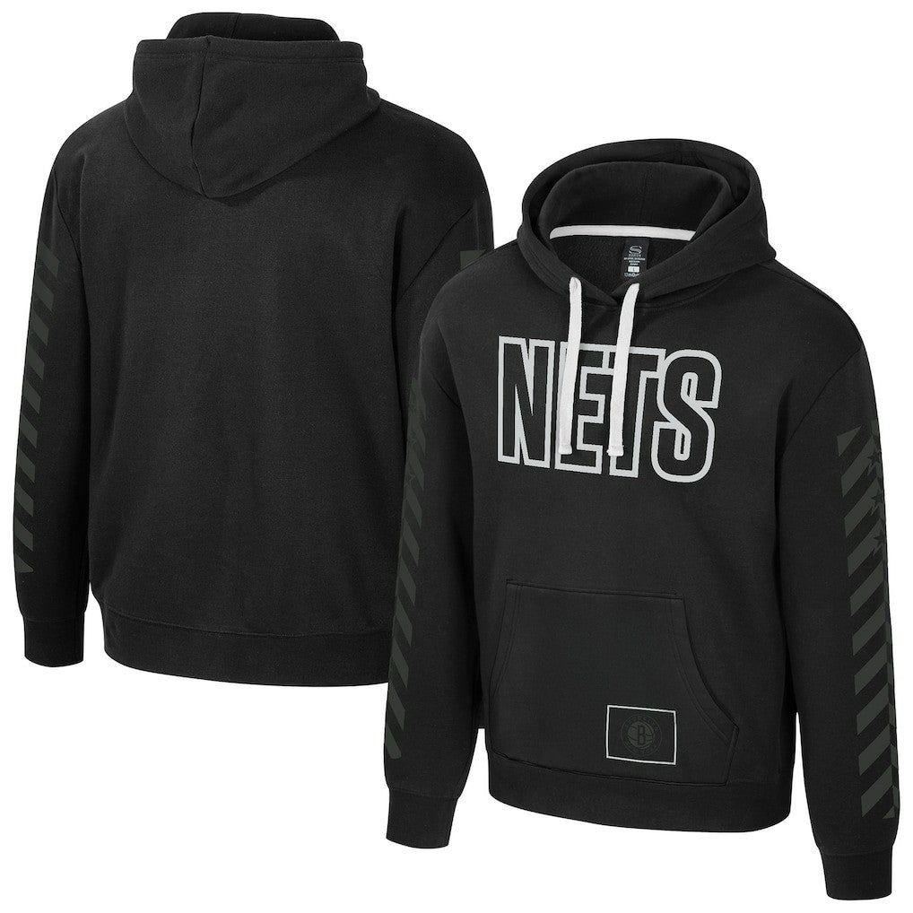 NBA - Brooklyn Nets Stadium Essentials Unisex City Star Hoodie - Black