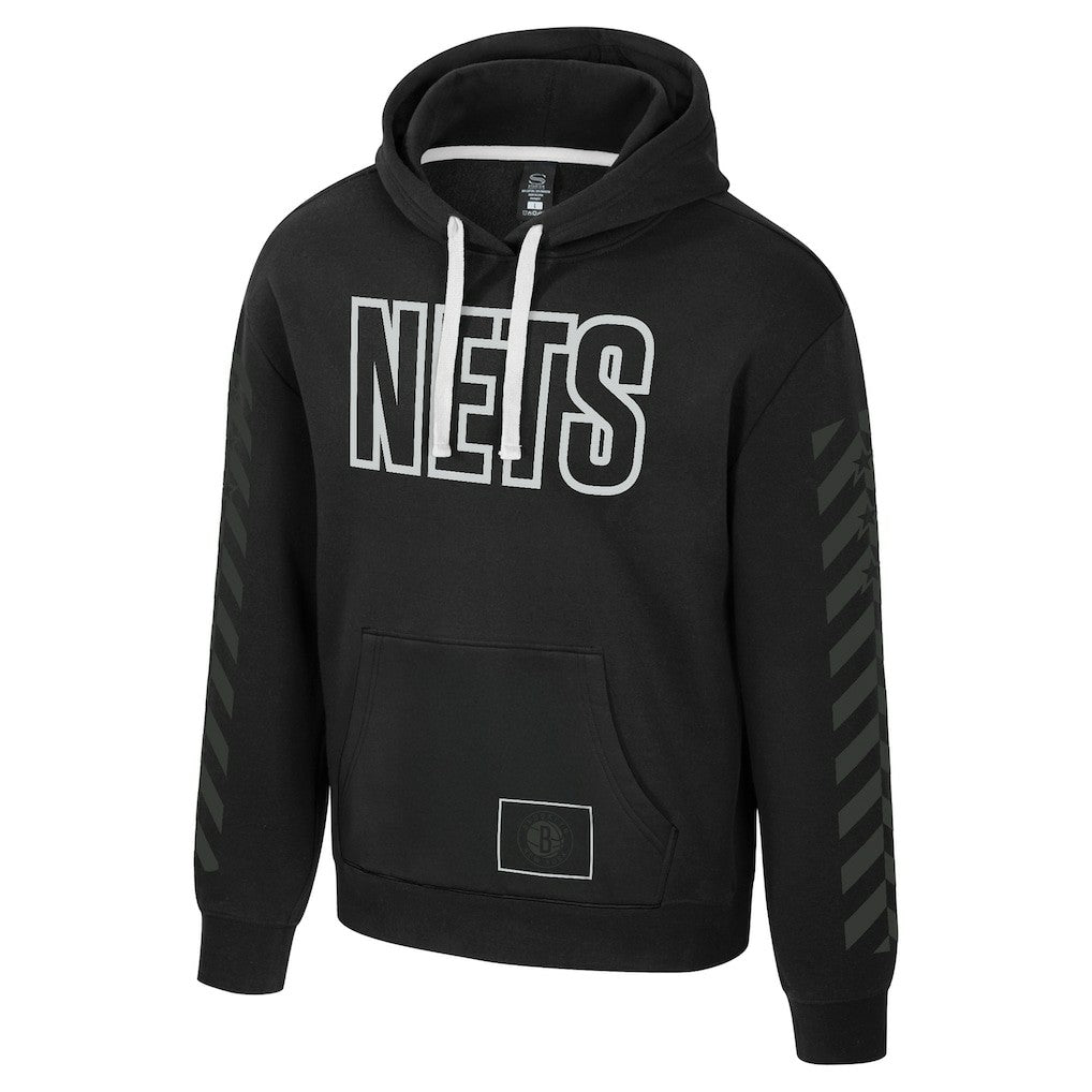 NBA - Brooklyn Nets Stadium Essentials Unisex City Star Hoodie - Black