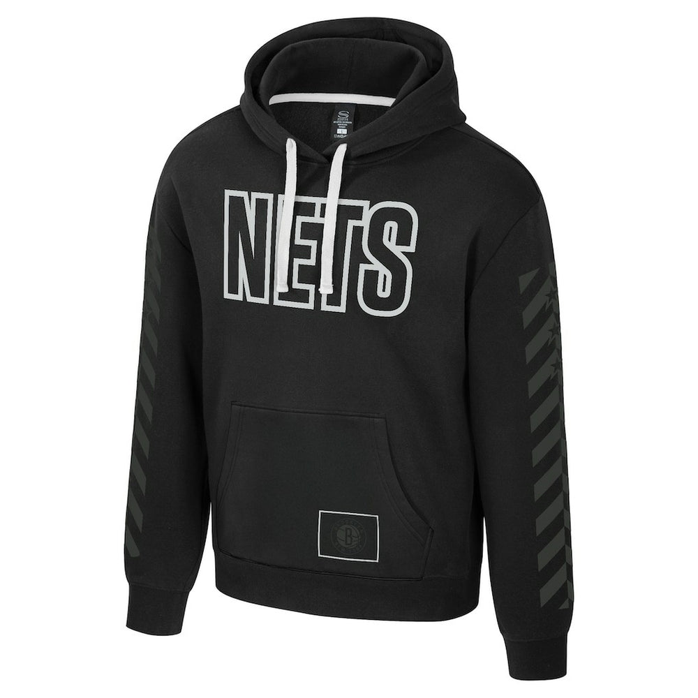 NBA - Brooklyn Nets Stadium Essentials Unisex City Star Hoodie - Black