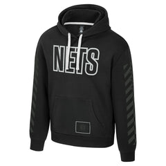 NBA - Brooklyn Nets Stadium Essentials Unisex City Star Hoodie - Black