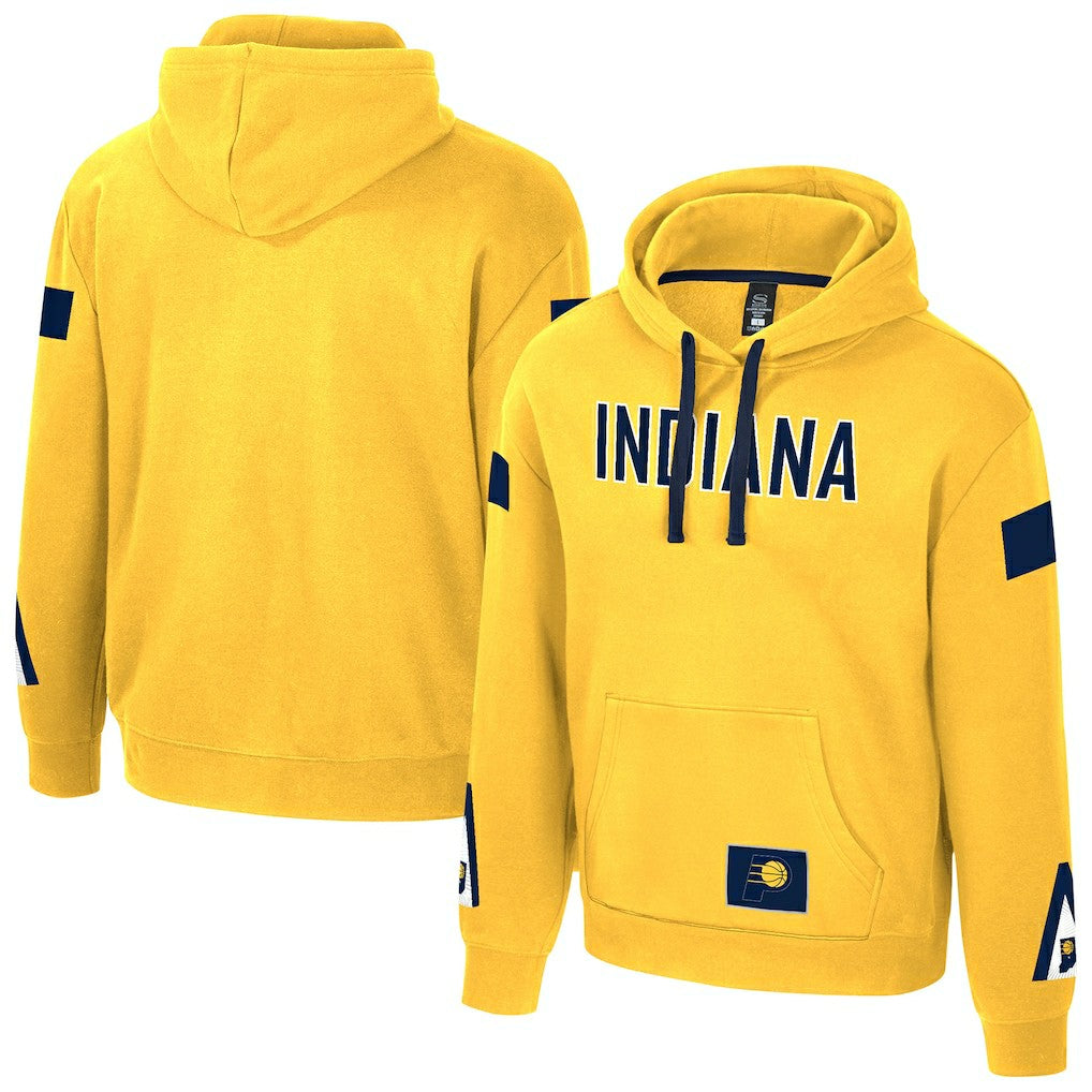 NBA - Indiana Pacers Stadium Essentials Unisex City Star Hoodie - Gold