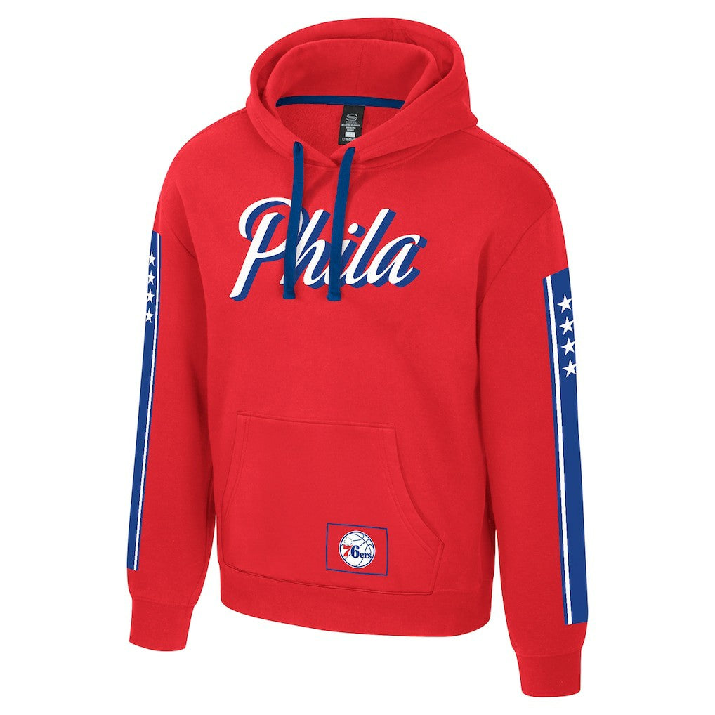 NBA - Philadelphia 76ers Stadium Essentials Unisex City Star Hoodie - Red